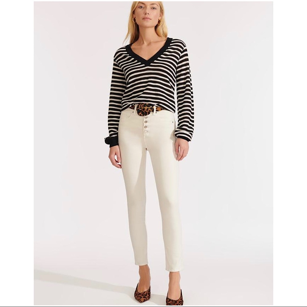 Debbie High-Rise Skinny Coated Jeans